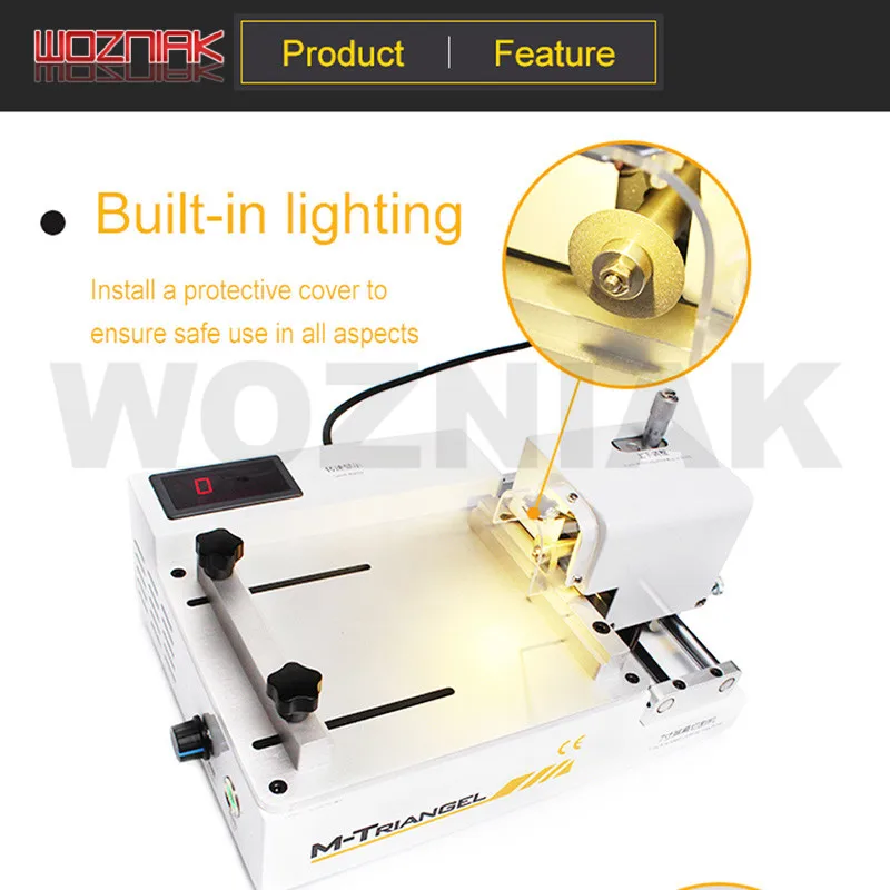 

WOZNIAK Universal LCD Screen Cutting Machine Middle Frame Cutter for iPhone Xiaomi Huawei Samsung LCD Dismantling Frame Machine