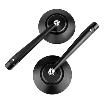 

Universal Motorcycle Rearview Mirror Modified Straight Round Mirror Aluminum Alloy Rearview Mirror Convex Mirror