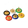 100pcs/box  12 color colorful button-shaped pushpins, multi-color plastic round head, decorative pushpins for Student stationery ► Photo 3/4