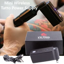 2000mA RCA разъем постоянного тока доступный татуаж беспроводной мини Татуировка питания постоянные средства для макияжа