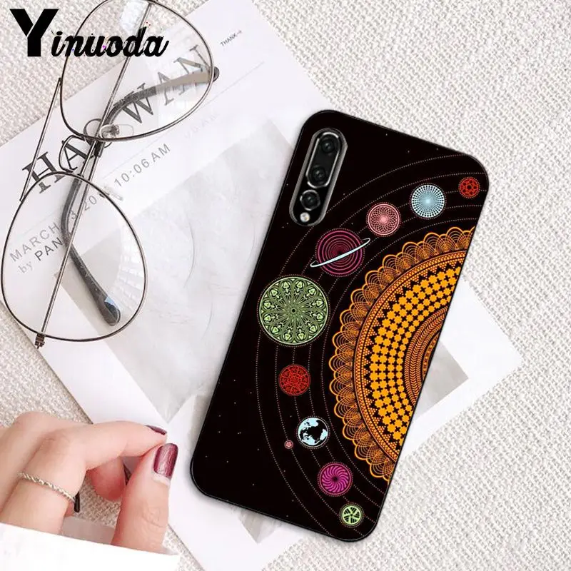 Yinuoda Космос астронавт Луна и Вселенная лисы чехол для телефона для huawei P20 P30 P20Pro P20Lite P30Lite P Smart P10Lite