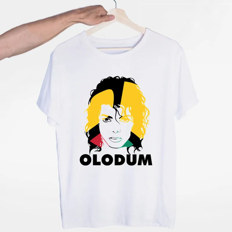 

Popular Michael Jackson T Shirts Short Sleeve Round Neck Vintage Male Print Vintage Male Cool Boy MJ T Shirts