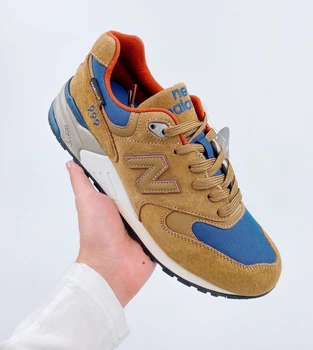 

Classic New Balance NB999 Men Anti-Slip Walking Shoes Brown Suede Comfort Hot Sale Retro ML999 Cross-Country Jogging Sneakers