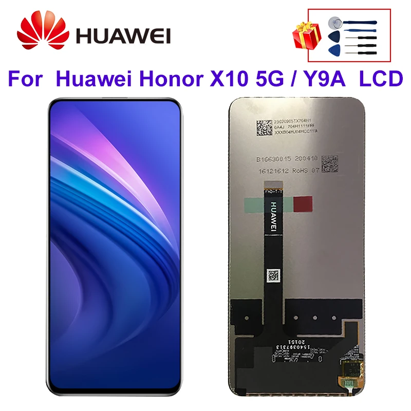 6 63 &quotоригинал для Huawei Honor X10 5G ЖК сенсорный экран Y9A дисплей дигитайзер в сборе