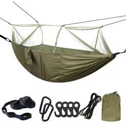 Hamac Parachute en Nylon, nouveauté 2021 t, tissu avec moustiquaire, pour Camping extérieur, Portable, 210 