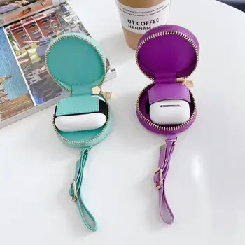 

Luxury design universal case for airpods 1 2 3 PRO SHOCKPROOF Protective Cover Hook Clasp Keychain Anti Lost bluetooth earphone