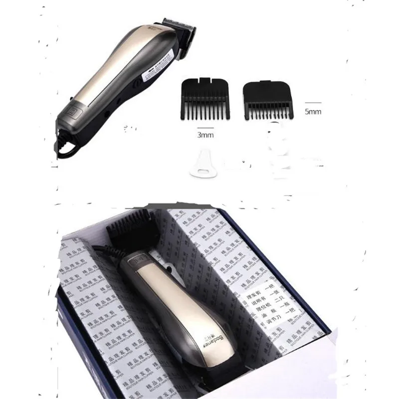 barber hair trimmer Профессиональный электрический парикмахерский триммер для волос Pro проводной парикмахерский резак Парикмахерская Машинка для стрижки волос - Цвет: barber hair trimmer