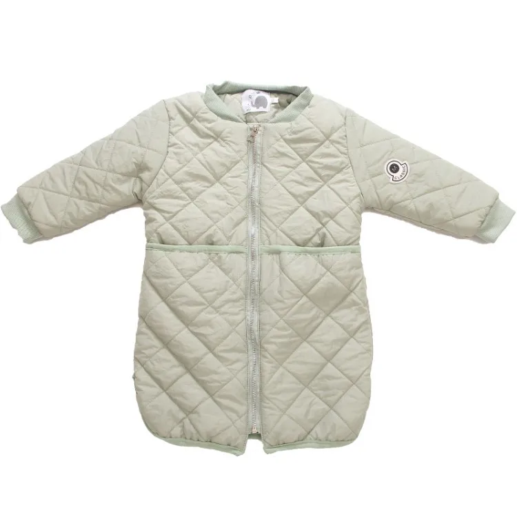 Осенне-зимняя одежда для девочек детская зимняя куртка с хлопковой подкладкой детская теплая верхняя одежда, пальто для девочек от 2 до 10 лет