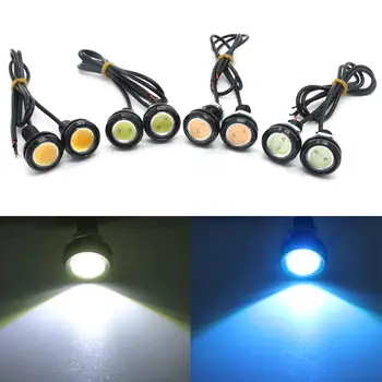 

Universal Car Led Decorative Lamp Waterproof Car Eagle Turn Decorative Backup Lights Reversing Eye Signal Car 2pcs Styling O1Y9