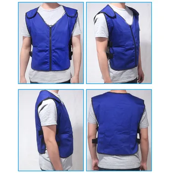 

Outdoor Cooling Vest Heatstroke Prevention Vest Cooling Suit for Restaurant Kitchen Welding Work High Temperature Environment