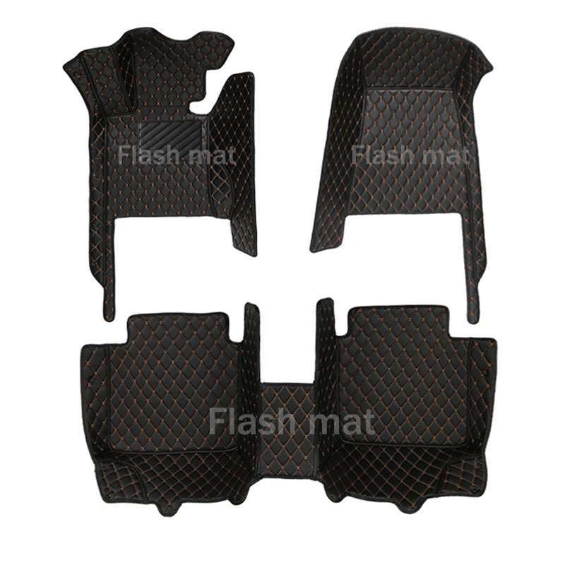 Custom Leather Flash Mat Car Floor Mats For Opel Vauxhall Astra Corsa