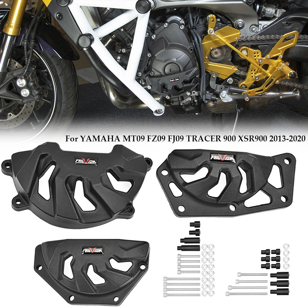 Elecbro FZ 09 Engine Cover Guard Crash Protector Sliders Compatible