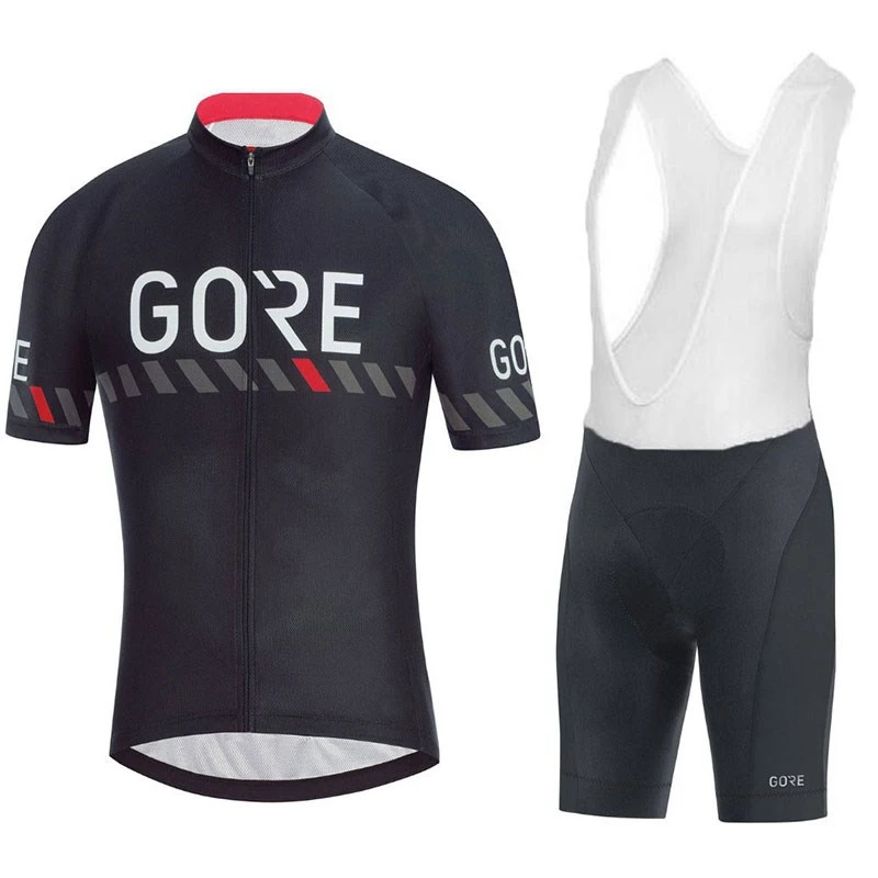 

gore new Men Mountain Bike jersey Pro MTB Bicycle Shirts Short sleeve Team Road Tops Outdoor Sport Jersey quick dry breathable