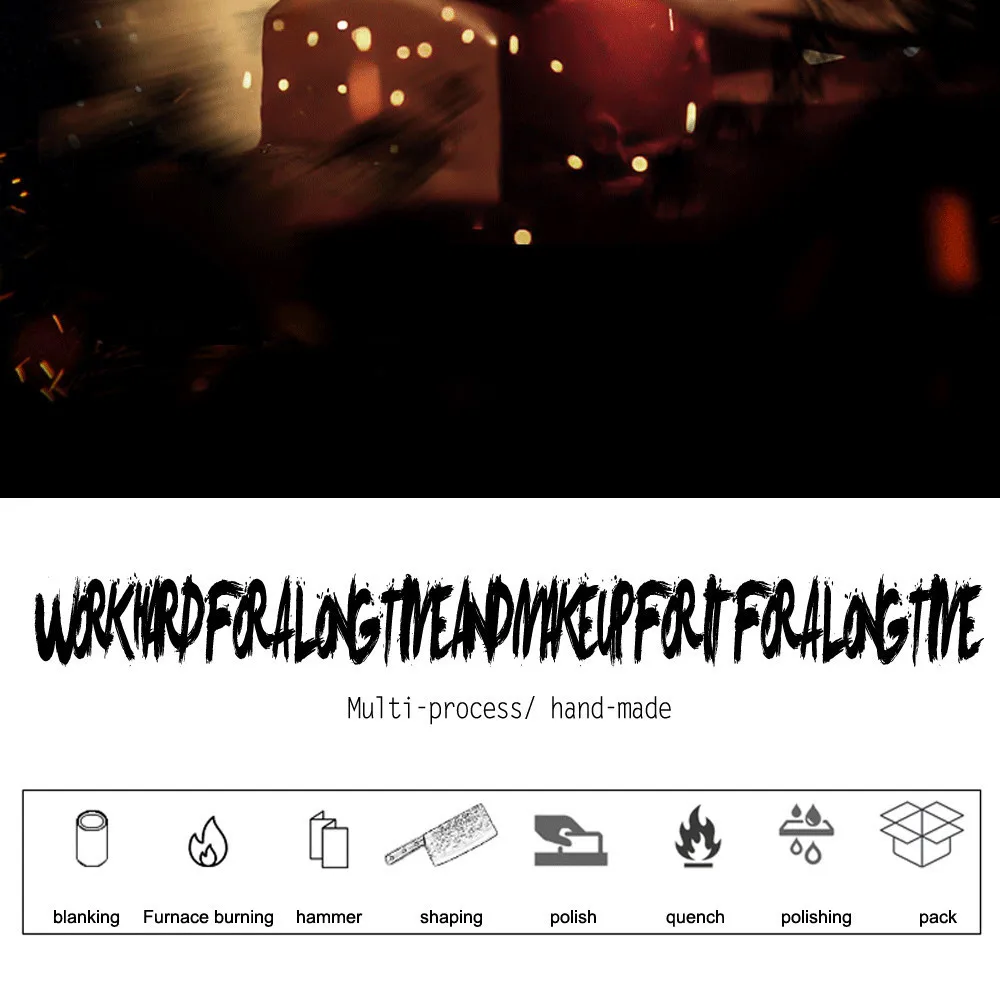 黄色带钢钉木柄手工锻打5 (4)