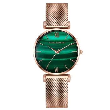 

Women watches Green Dial Ladies Japanese quartz wristwatch waterproof Ultra-thin Stainless Steel Strap waterproof Reloj Mujer