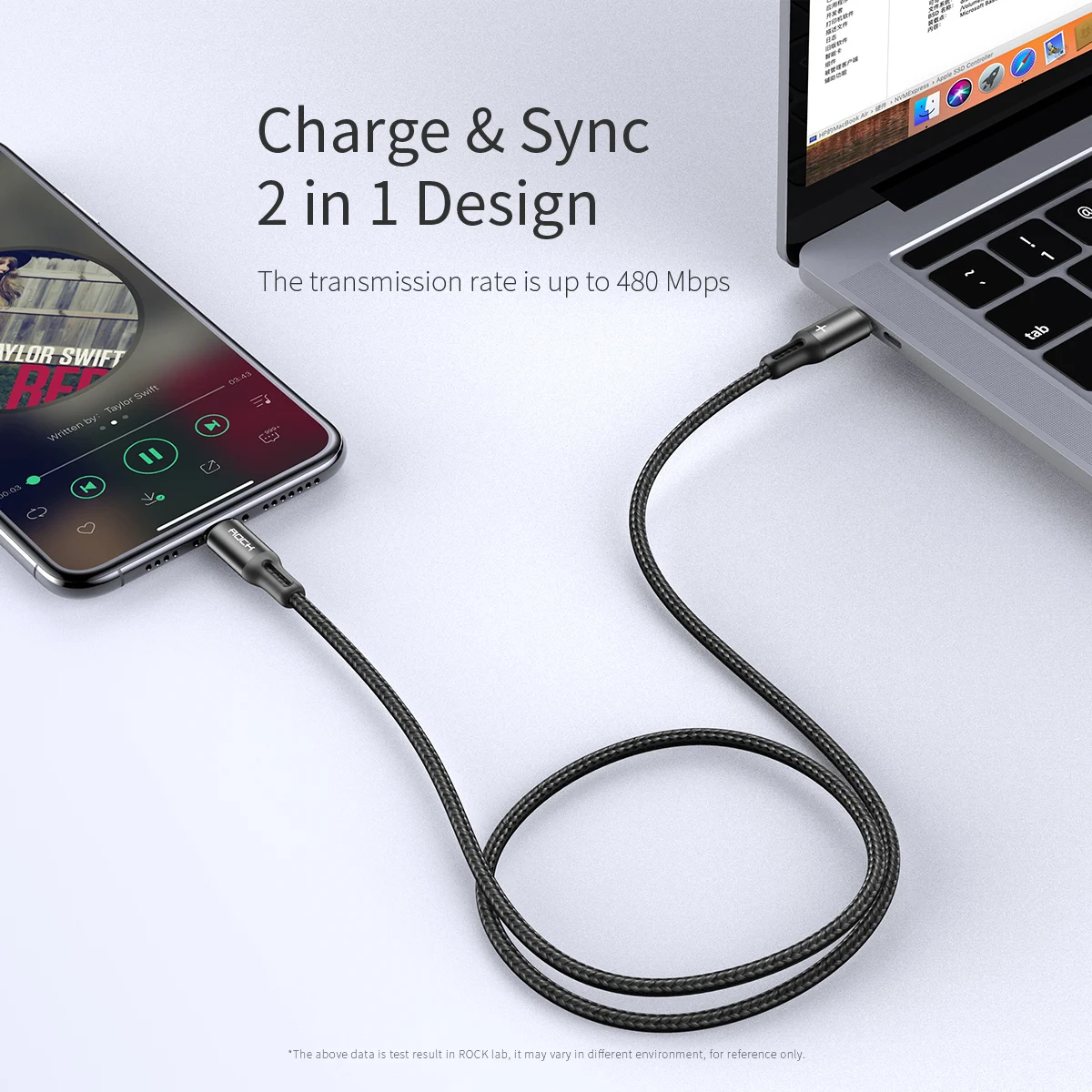 ROCK USB PD type C кабель для освещения для iPhone 11 XS Max XR X 8 7 Plus Macbook USB C кабель для быстрой зарядки и синхронизации данных кабель для зарядного устройства