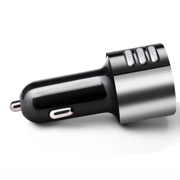 

DC12-24V Wireless Car Bluetooth FM Transmitter MP3 Adapter 5V USB Charger Phone