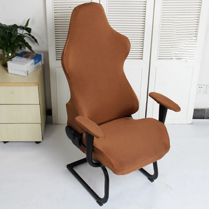 Cena Office Stretch elastan antypoślizgowy pokrowiec na krzesło s krzesło komputerowe miękka poszewka Stretch elastyczne zdejmowane krzesło Cover