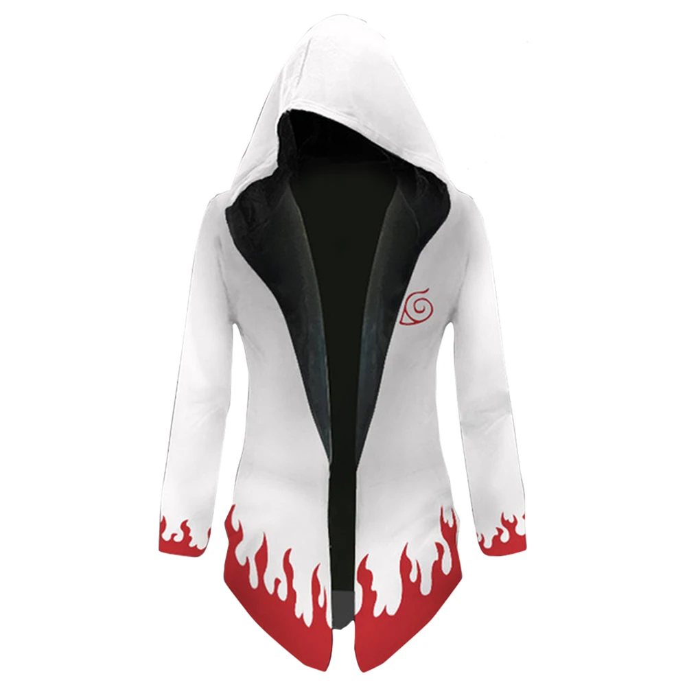 Outwear Jacket Coat Akatsuki Cosplay Costume Hooded Fleece Lined Akatsuki  Plus Size XL-3XL Clothes - AliExpress