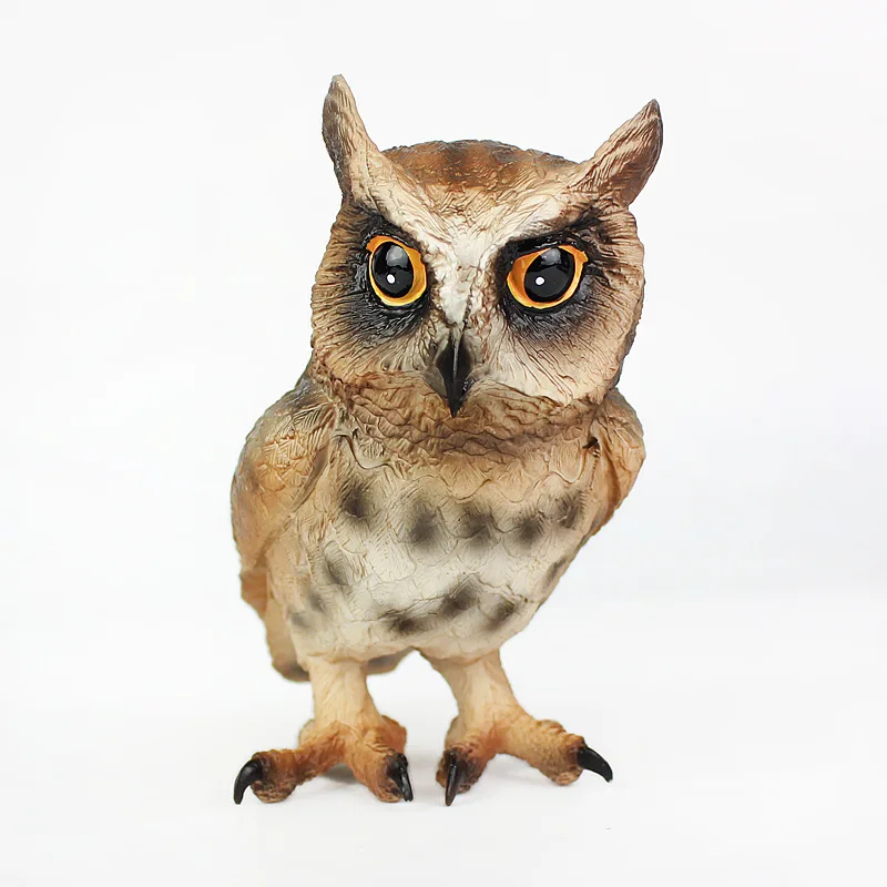 NEW poultry Animal bird Owl model Eagle figures figurines toys plastic Gift For Kids