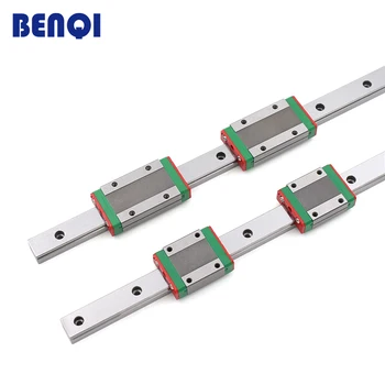 

MGN7 MGN9 MGN12 MGN15 100mm to 500mm customized length linear guide rail
