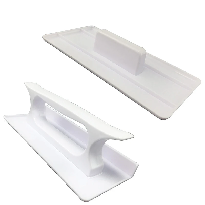 Large Square Cake Smoother Plastic Cake Decorating Smoother Polisher Tools Fondant Sugarcraft Tool Kitchen Tool Cake Spatula 