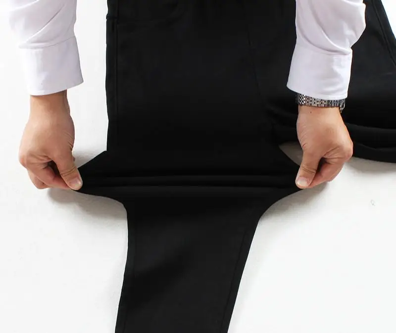 4XL-9XL женские тянущиеся брюки больших размеров Осенние повседневные Черные Леггинсы с эластичной резинкой на талии 6XL 7XL 8XL тонкие брюки-карандаш больших размеров