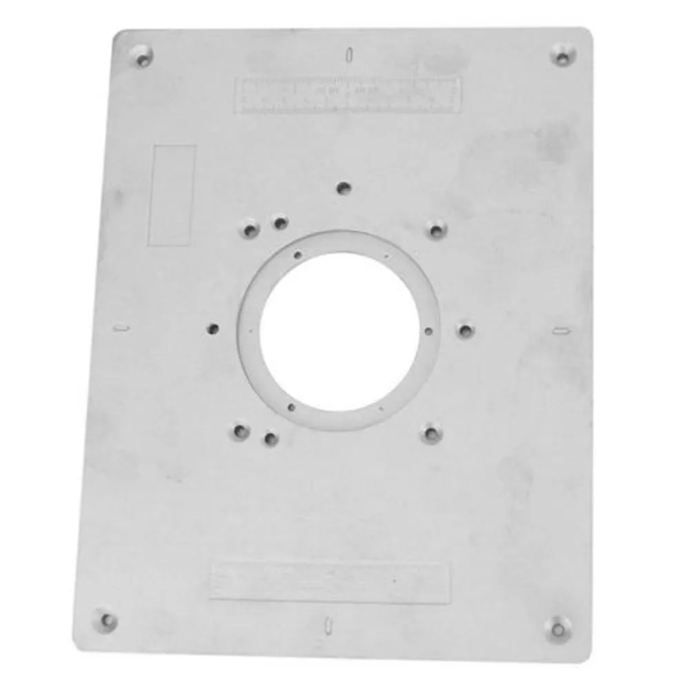 

Woodworking Router Table Insert Plate Drilling Milling Trimmer Machine Replaces
