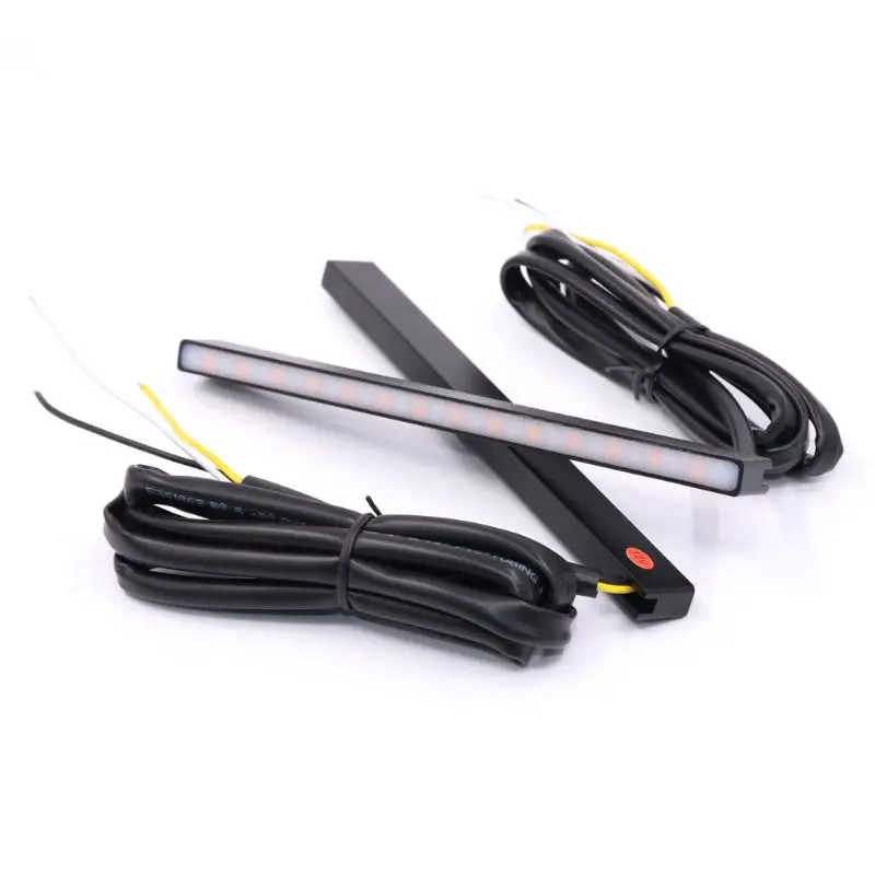 2 шт. DC12V DRL светодиодный светильник для бега многофункциональная лампа для вождения поворотник для ATV UTV мотоцикл автомобили автомобиль грузовик Sooter