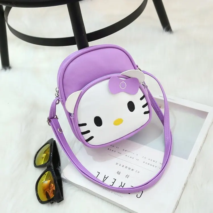 Новая стильная детская сумка на одно плечо в Корейском стиле милые Мультяшки, для принцессы сумка через плечо модная мини-сумка для девочек xiao h