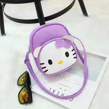 Новая стильная детская сумка на одно плечо в Корейском стиле милые Мультяшки, для принцессы сумка через плечо модная мини-сумка для девочек xiao h