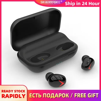 

Mini Wireless Bluetooth 5.0 Earphone For iPhone 11 Pro Max TWS Headset HD HIFI Sound Noise Cancelling Binaural In Ear Earbud