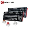 HEXGEARS Mechanical Keyboard gaming Hot-swappable Switch Russian 87 Key Waterproof Kailh BOX Switch Keyboard Custom macro GK12 ► Photo 1/6