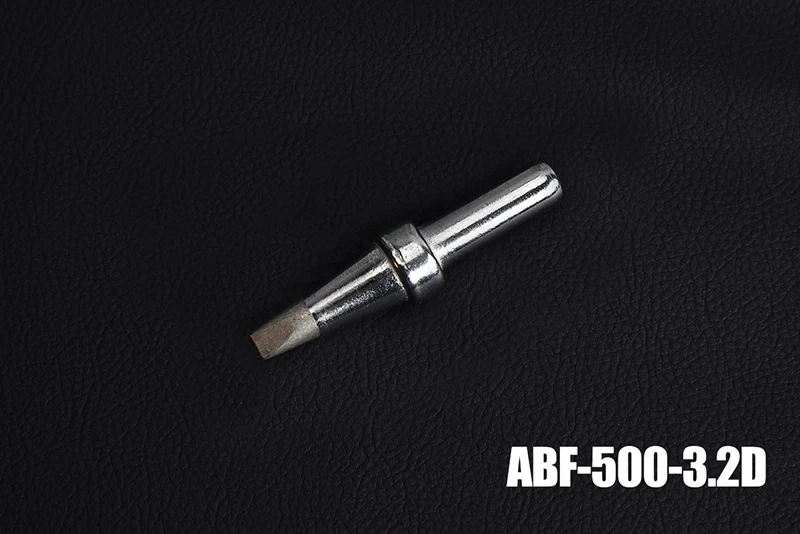A-BF, серия 500, ПАЯЛЬНЫЕ НАКОНЕЧНИКИ, 8 шт., для паяльной станции 205 H, медное ремесло, устойчивые к окислению и коррозии - Цвет: ABF-500-3.2D