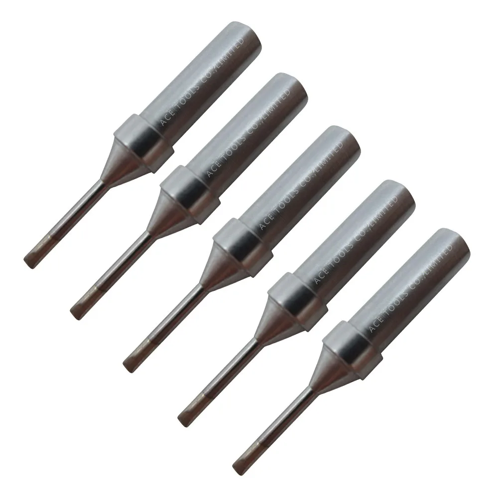 Punta Per Saldatura Etr Scalpello 1.6Mm Misura Weller Wes51 Wes50 Wesd51 We1010Na We1010Eu Precis51 Precis50 Lr21 Lr20 Punta Per Saldatura A Matita In