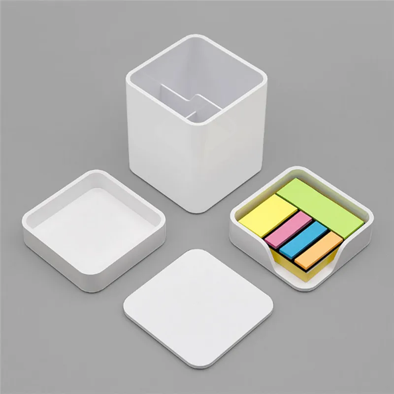 

2019 Xiaomi Mijia LEMO Desktop Storage Set Pen Case Note Box Grocery Box 3 in 1 Assemble freely Simple Design work for office Fa