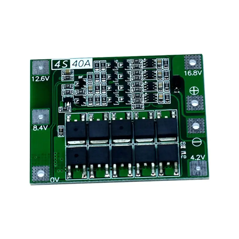 4S 40A плата защиты батареи PCB плата защиты зарядного устройства, смазка аккумуляторная печатная плата PCB BMS модуль