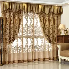 2022 Embroidery Tassel Curtain Hollow Tulle Curtains for Living Room Curtain Valance  Fabric Drapes for Dining Room Kitchen