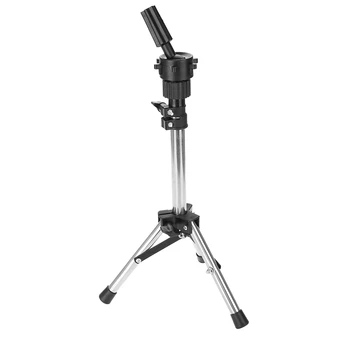 

100% Brand New Durable Mannequin Head Tripod Holder Salon Hairdressing Training Head Adjustable Tripod Stand Hair Wig Stand Tool