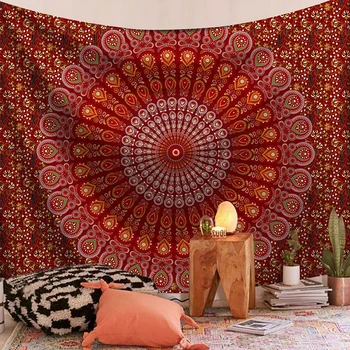 

1pcs S/M/L Indian Tapestry Wall Hanging Mandala Hippie Gypsy Bedspread Throw Bohemian Cover Home Wall Decor