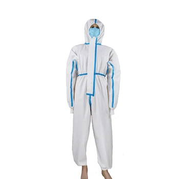 

Disposable Non-woven Overalls Professional Isolation personal Use Protective Clothing Protective Doctor Gown Coverall With Hood