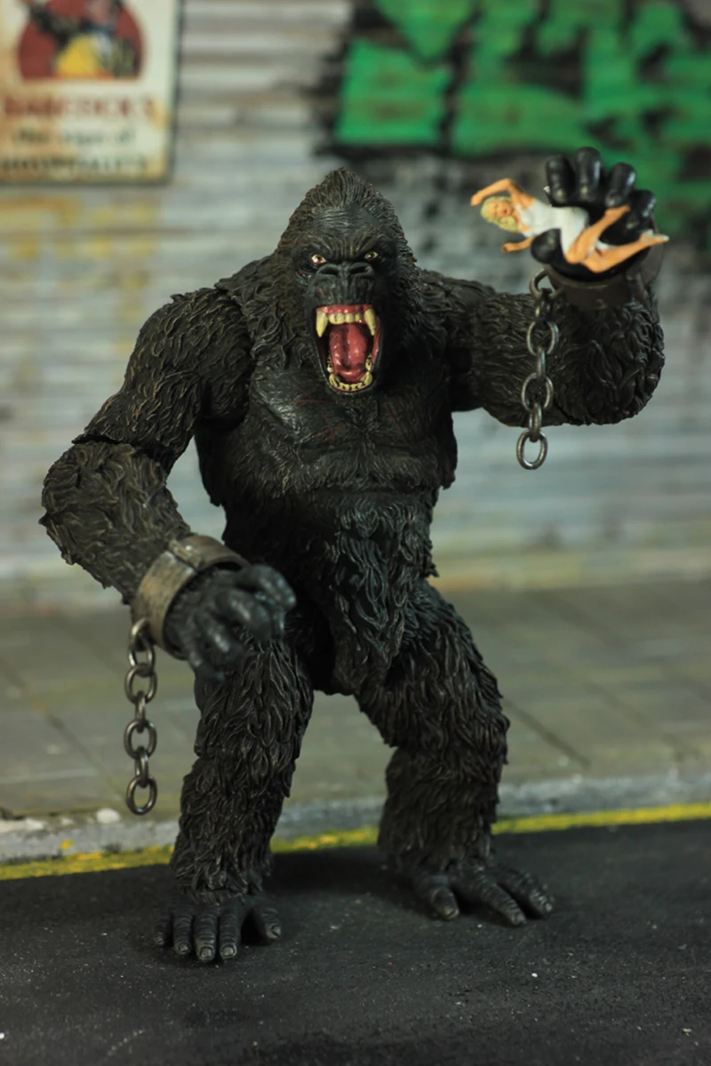 7" High cartoon Anime figure Mezco Toyz King Kong Skull Island Figure Collection Figure Model Display Toy Collection Gift