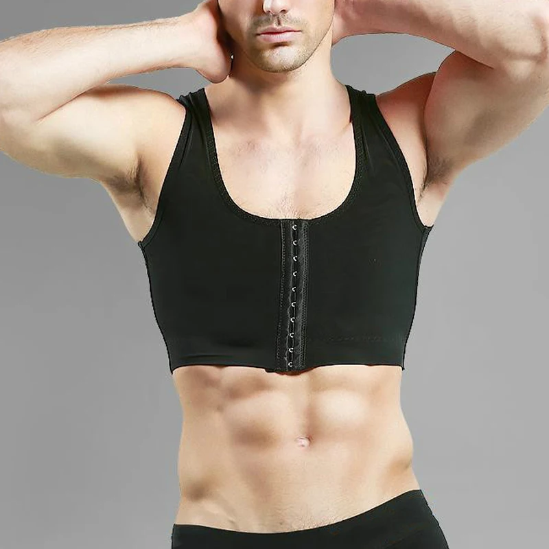Men Shapers Humback Corrector Gynecomastia Tops Slimming Chest Back Supportor Vest body shaper,posture corrector,slimming vest