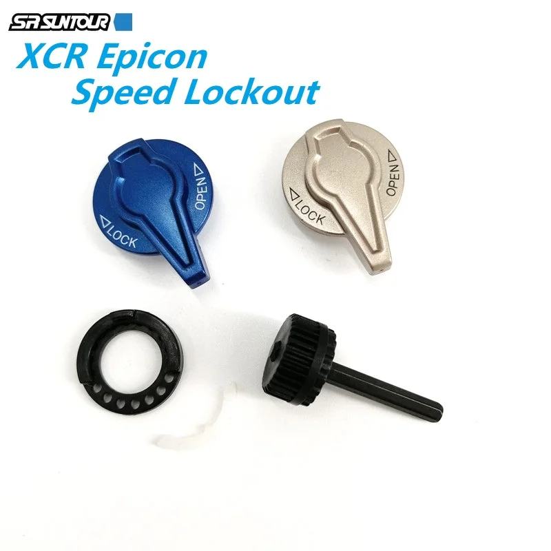 Sr Suntour XCR Epixon Front Fork Repair Part Speed Lockout Damping Lock Control Adjust Cover | Спорт и развлечения