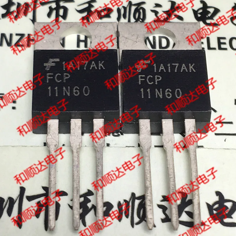 /5 предметов в лоте, FCP11N60-220 600V 11A