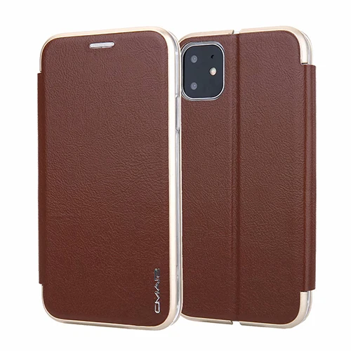 Brown Для iPhone 11 Pro Max чехол на магнитной застежке кожаный кошелек со слотом для карт складной кронштейн чехол для iPhone 11Pro Max 11 Pro 11Pro чехол - Цвет: Brown