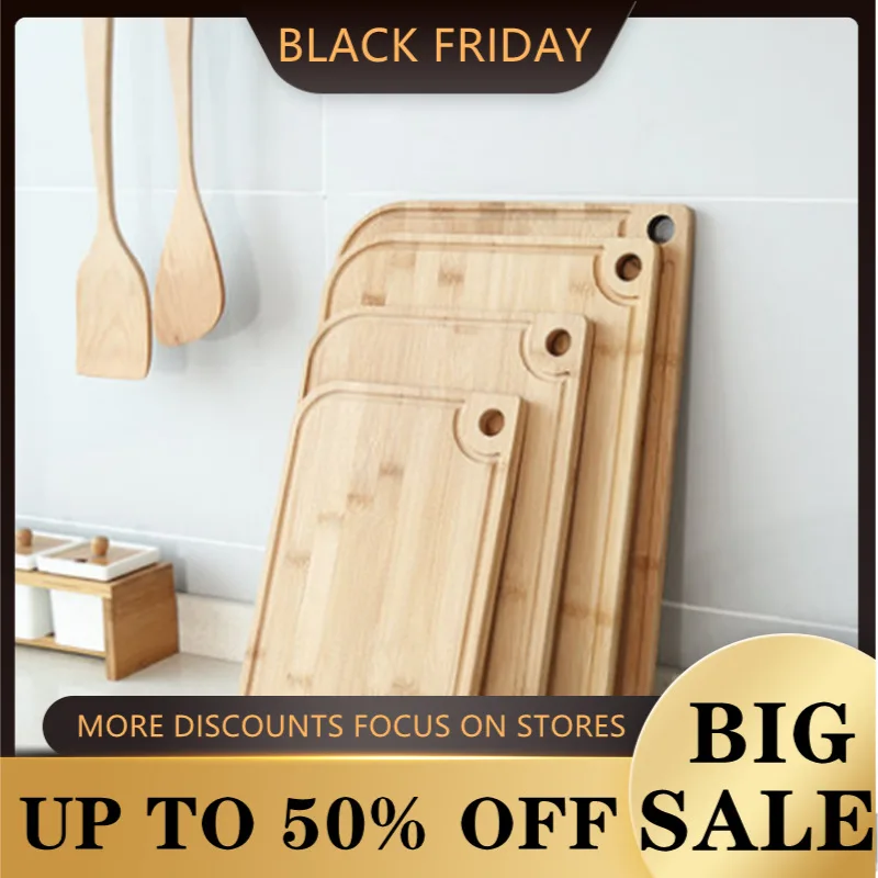 

Chinese Cutting Board Household Solid Wood Cutting Board Thickened Rolling Board Chopping Board for Fruits Cutting Board Bamboo
