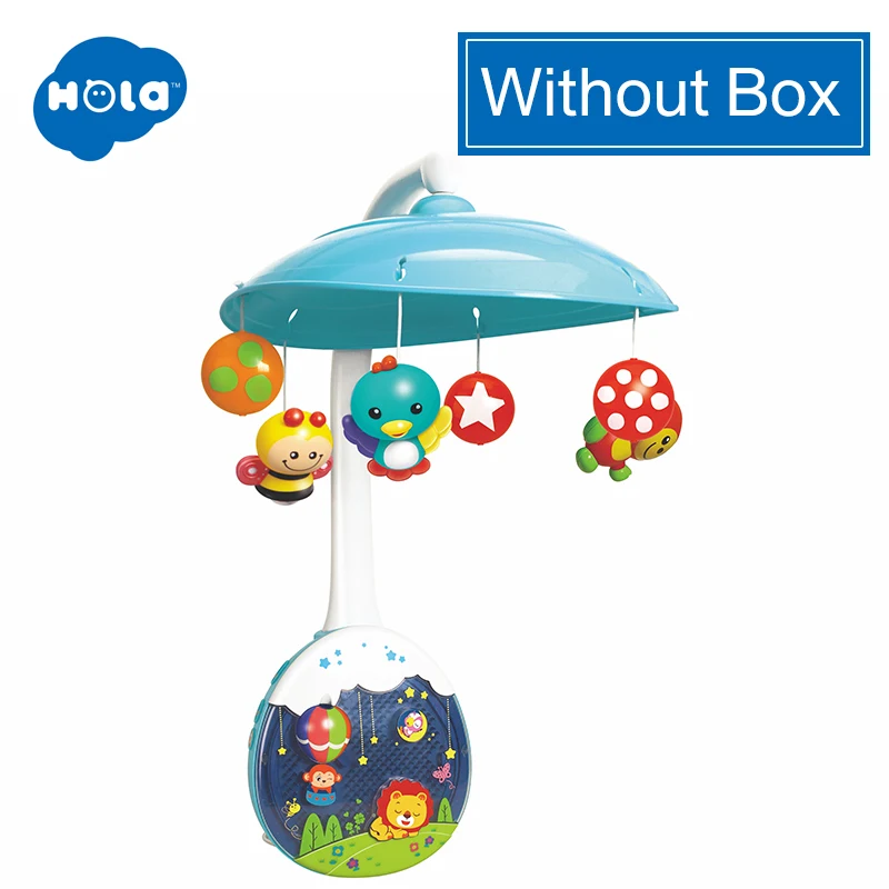 HOLA TOYS 1105 детская кроватка Мобильная кровать колокольчик Игрушка - Цвет: without box