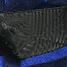 Мужские Женские Зимние флисовые лыжные перчатки полосы контрастных цветов водонепроницаемые теплые перчатки для сноуборда L/XL