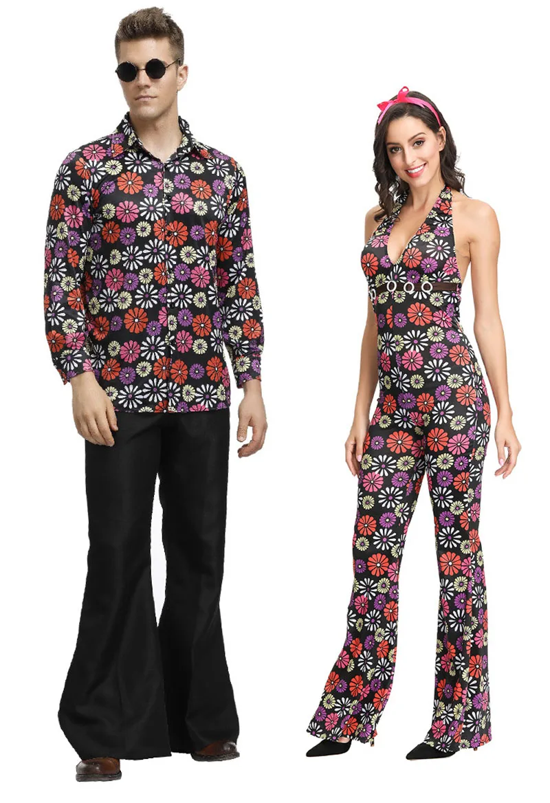 mens bell bottom jumpsuit